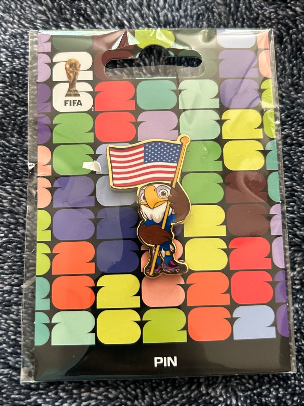 NIP-2026 FIFA USA Mascot Enamel pin- Official Licensed product